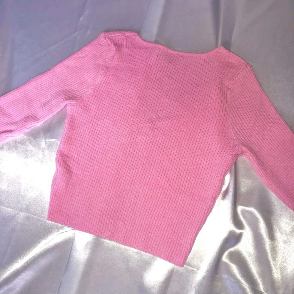 🌸Carina Ribbed Crop Top🌸 - Picture 3 of 6